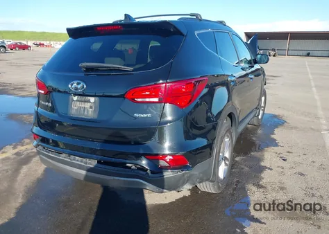 2017 Hyundai Santa Fe Sport 2.4L из США, поврежденный, VIN 5NMZU3LB7HH009896